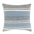 ST Lima Capri Blue/Dark Gray Multiple Sizes Throw Pillow (Set of 2) by Classic Home at Eve Furniture