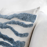 ST Passage Capri Blue 22x22 Throw Pillow (Set of 2) by Classic Home at Eve Furniture