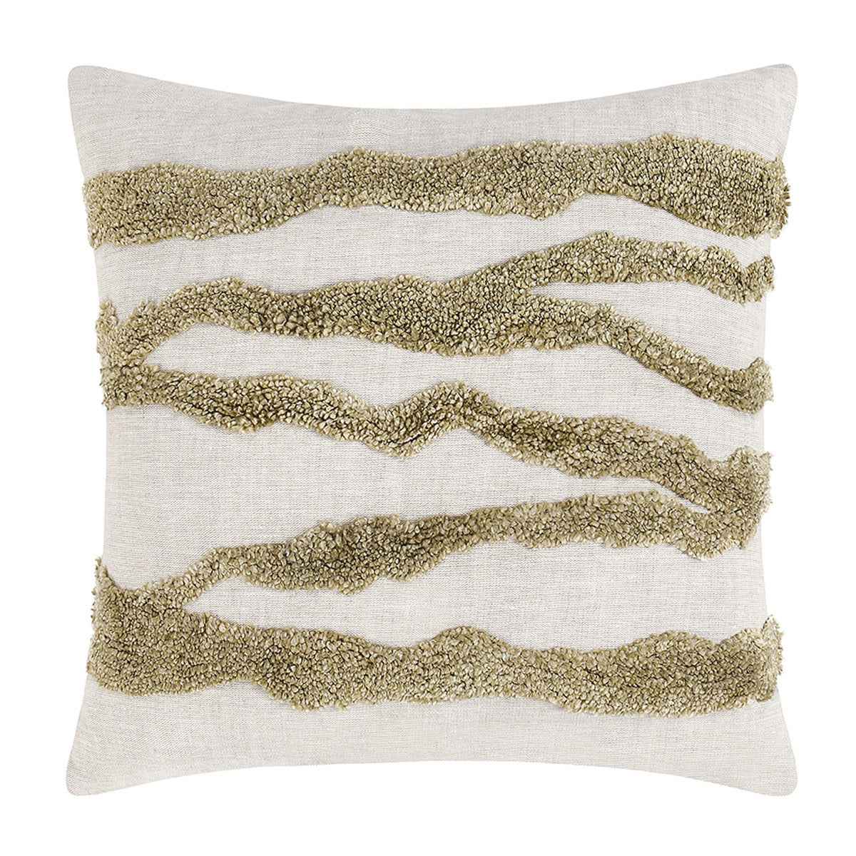 ST Passage Wheat Green 22x22 Throw Pillow (Set of 2) by Classic Home at Eve Furniture