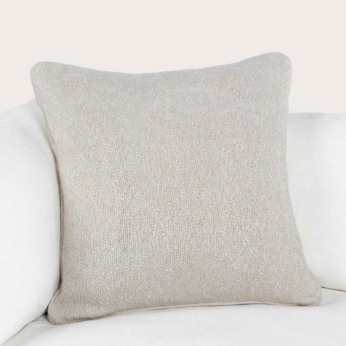 ST Sava Natural Multiple Sizes Throw Pillow (Set of 2) by Classic Home at Eve Furniture
