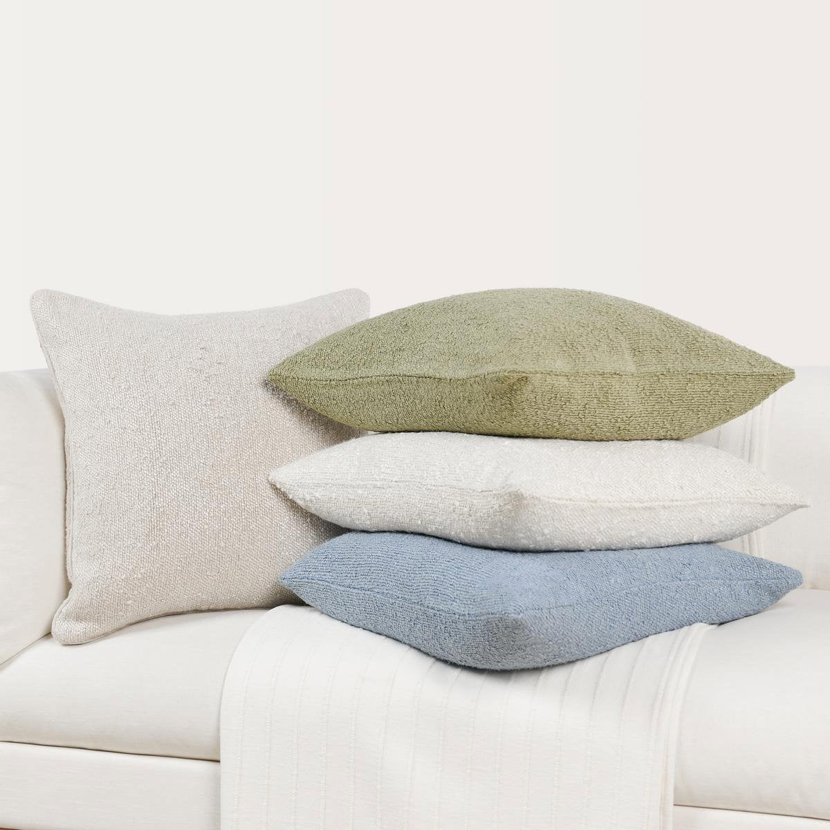 ST Sava Natural Multiple Sizes Throw Pillow (Set of 2) by Classic Home at Eve Furniture