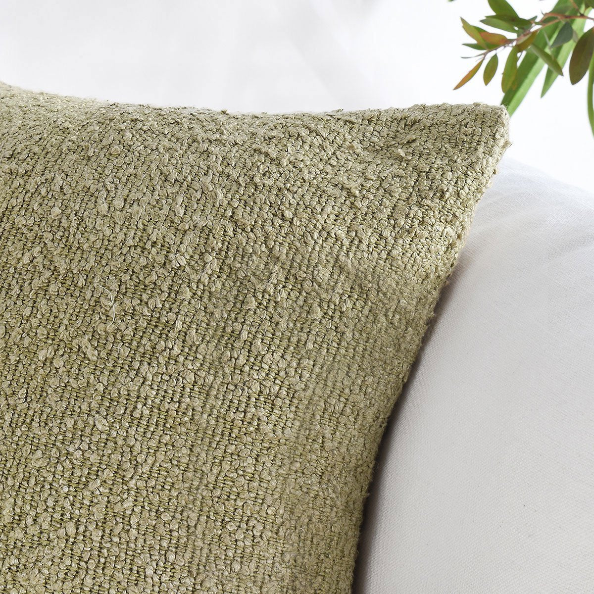ST Sava Wheat Green Multiple Sizes Throw Pillow (Set of 2) by Classic Home at Eve Furniture