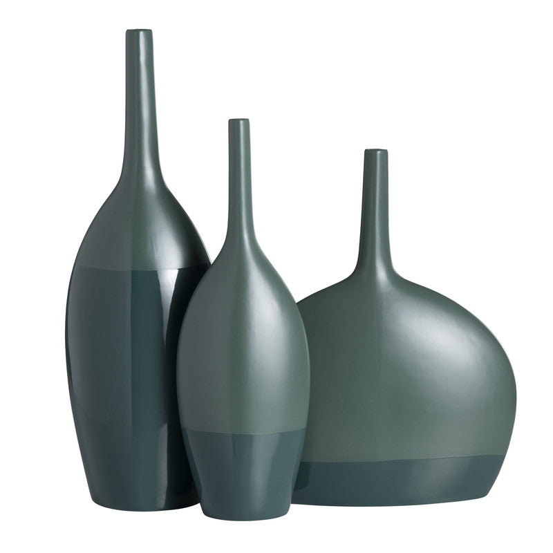 St. Germaine Blue Emerald Bay Vases by Crestview at Eve Furniture
