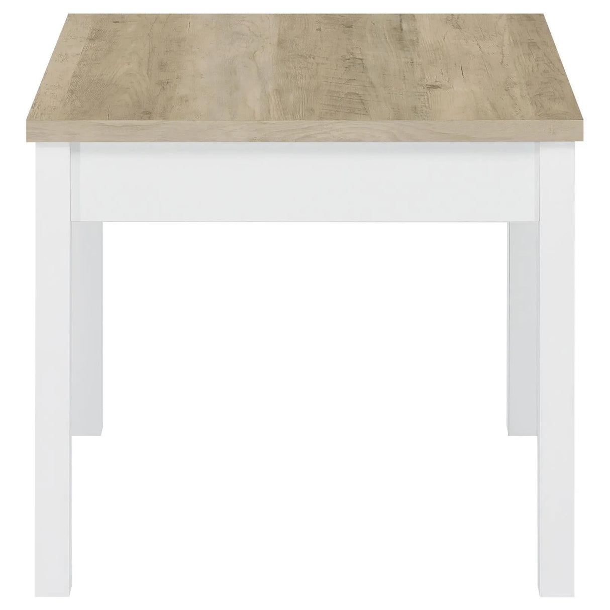 Stacie Antique Pine and White 3-piece Composite Wood Coffee Table Set by Coaster at Eve Furniture