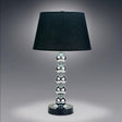 Stacked Ball Chrome 29" Table Lamp, Set of 2 by Crown Mark at Eve Furniture