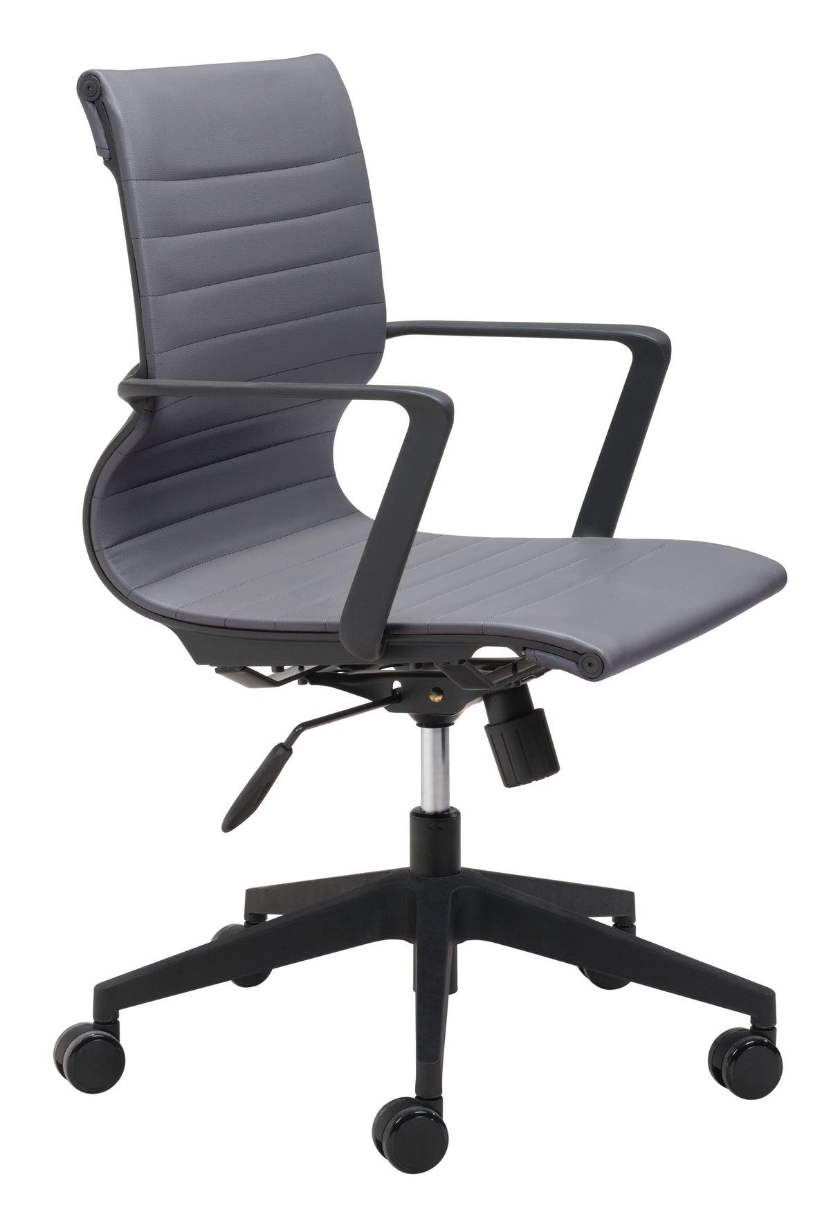 Stacy Dark Gray Office Chair by Zuomod at Eve Furniture