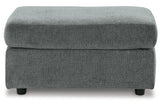Stairatt Gravel Ottoman by Ashley at Eve Furniture