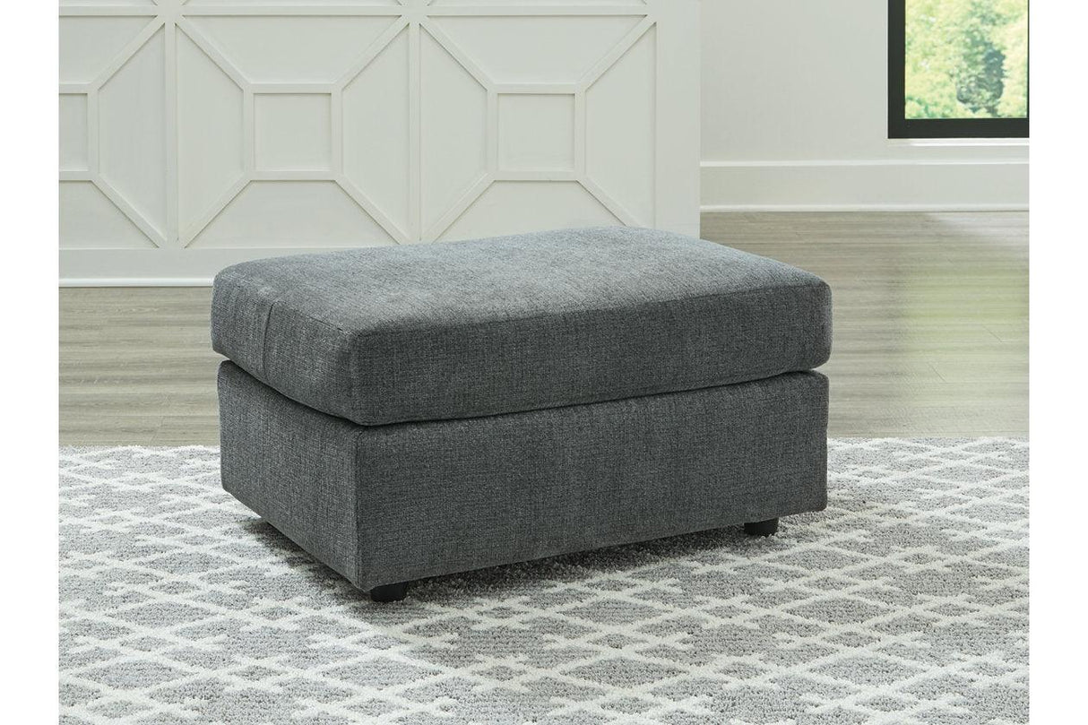 Stairatt Gravel Ottoman by Ashley at Eve Furniture