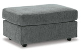 Stairatt Gravel Ottoman by Ashley at Eve Furniture