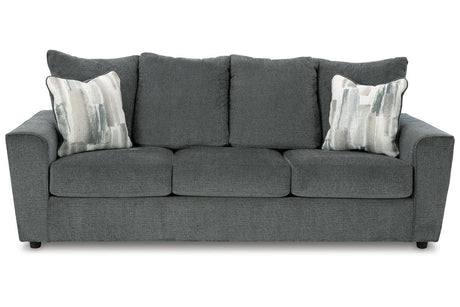 Stairatt Gravel Sofa by Ashley at Eve Furniture