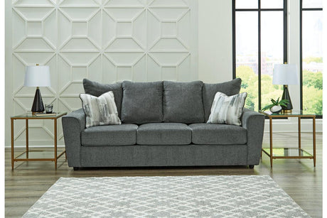 Stairatt Gravel Sofa by Ashley at Eve Furniture