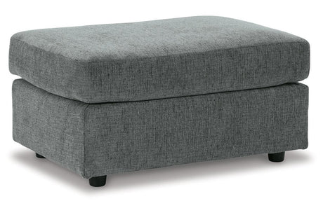 Stairatt Gravel Ottoman by Ashley at Eve Furniture