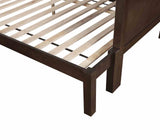 Stamos Walnut Twin/Full Bunk Bed by Furniture of America at Eve Furniture