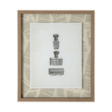 Stamped by Sam Appleman a Framed Art Print Matted under Glass by Mercana at Eve Furniture