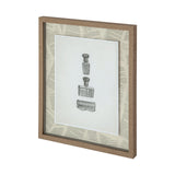 Stamped by Sam Appleman a Framed Art Print Matted under Glass by Mercana at Eve Furniture