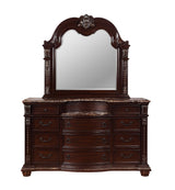 Stanley Cherry Brown Bedroom Mirror (Mirror Only) by Crown Mark at Eve Furniture