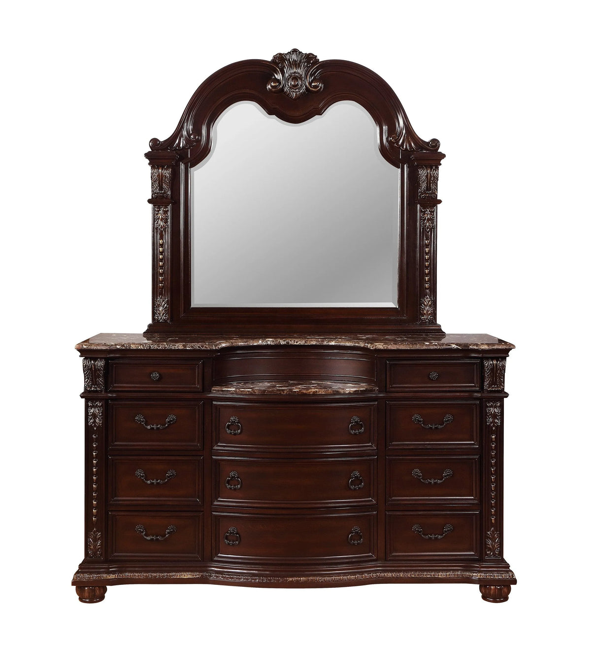 Stanley Cherry Brown Dresser by Crown Mark at Eve Furniture