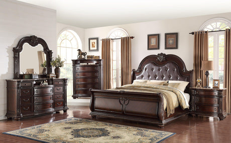 Stanley Cherry Brown Dresser by Crown Mark at Eve Furniture