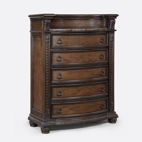 Stanley Coffee Brown Chest by Crown Mark at Eve Furniture
