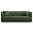 Stanmer Living Room Luxury Fabric Linen Couch in Green by Ashcroft Furniture at Eve Furniture