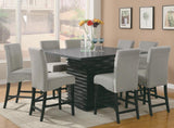 Stanton Black Square Counter Table by Coaster at Eve Furniture