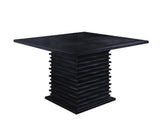 Stanton Black Square Counter Table by Coaster at Eve Furniture