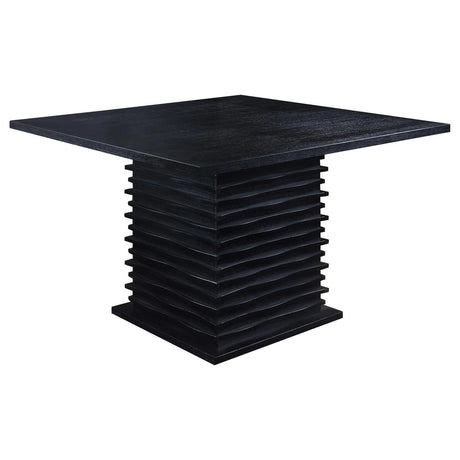 Stanton Black/Gray 7-Piece Dining Set by Coaster at Eve Furniture