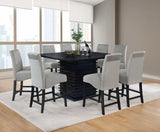 Stanton Black/Gray 7-Piece Dining Set by Coaster at Eve Furniture