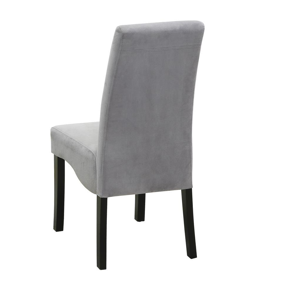 Stanton Gray Upholstered Side Chairs, Set of 2 by Coaster at Eve Furniture