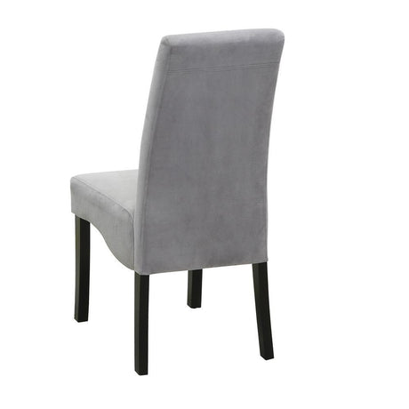 Stanton Gray Upholstered Side Chairs, Set of 2 by Coaster at Eve Furniture