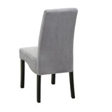 Stanton Gray Upholstered Side Chairs, Set of 2