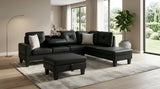 Star Black RAF Sectional by New Era Innovations at Eve Furniture
