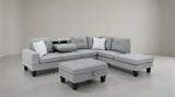 Star Light Grey RAF Sectional by New Era Innovations at Eve Furniture