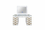 Star White Vanity Set by New Era Innovations at Eve Furniture