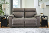 Starbot Fossil Power Reclining Sectional Loveseat by Ashley at Eve Furniture