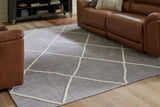 Stardo Gray/Ivory Large Rug