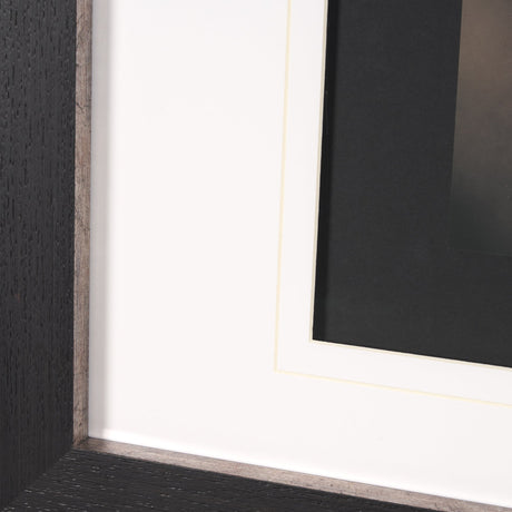 Stare Down by Chad Mackay a Hand Embelished Textured Framed Photo Art Print Matted under Glass by Mercana at Eve Furniture