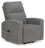 Starganza Gray Power Lift Recliner