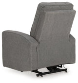 Starganza Gray Power Lift Recliner