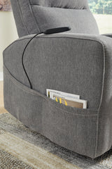 Starganza Gray Power Lift Recliner by ASHLEY FURNITURE at Eve Furniture