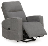 Starganza Gray Power Lift Recliner by ASHLEY FURNITURE at Eve Furniture