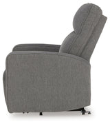 Starganza Gray Power Lift Recliner by ASHLEY FURNITURE at Eve Furniture