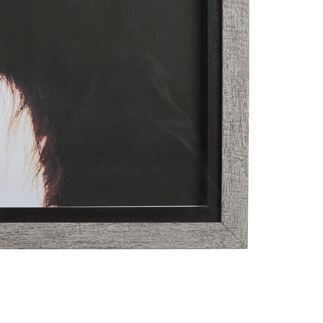 Stark Still-Gaze by Mercana Studio a Hand Embellished Textured Framed Photo Art Print Matted under G by Mercana at Eve Furniture
