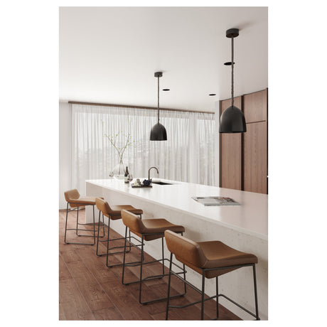 Starlet Brown Leather Counter Stool (Set of 2) by MOES at Eve Furniture