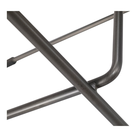 Starlet Onyx Black Leather Counter Stool (Set of 2) by MOES at Eve Furniture