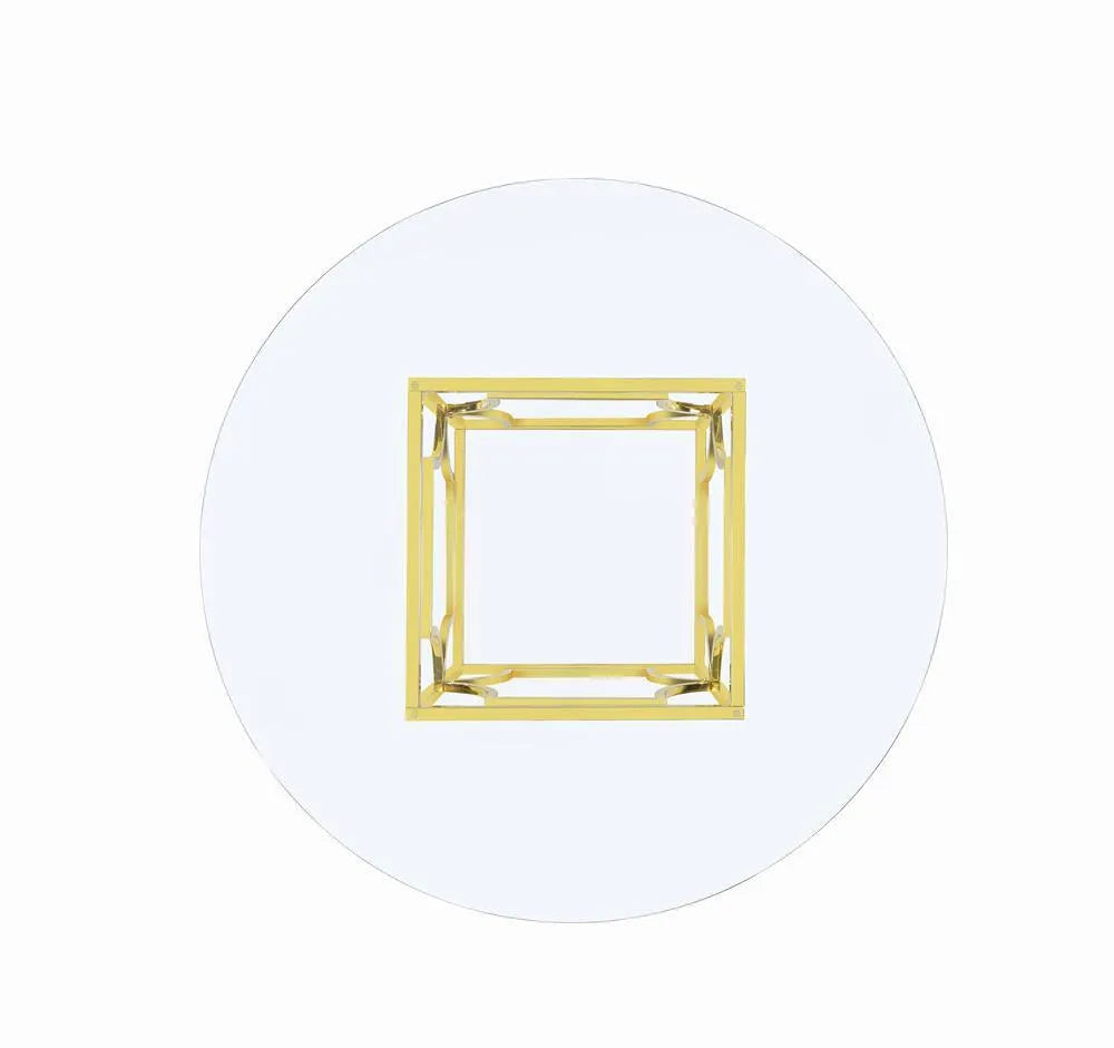 Starlight Brass Dining Table Base by Coaster at Eve Furniture