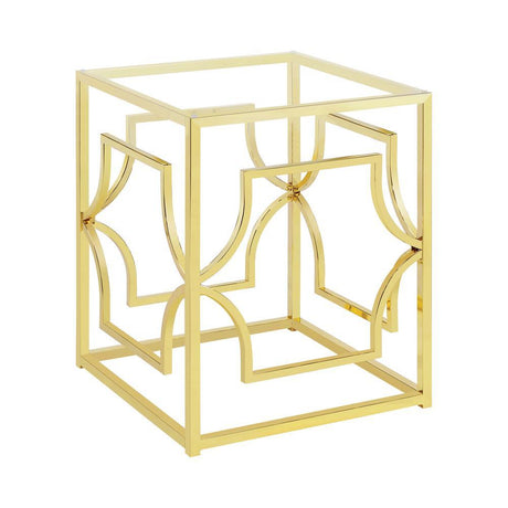 Starlight Brass Dining Table Base by Coaster at Eve Furniture