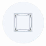 Starlight Chrome Dining Table Base by Coaster at Eve Furniture