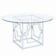 Starlight Chrome Dining Table Base by Coaster at Eve Furniture