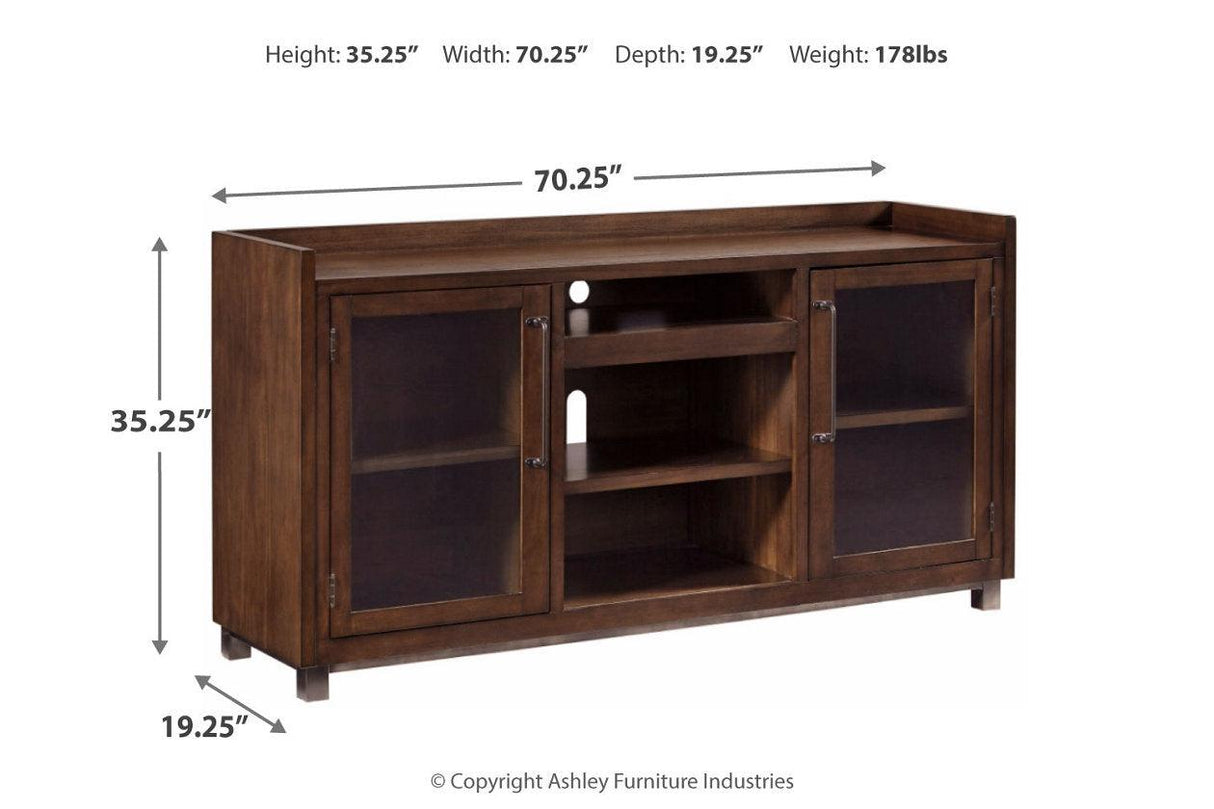 Starmore Brown 70" TV Stand by Ashley at Eve Furniture